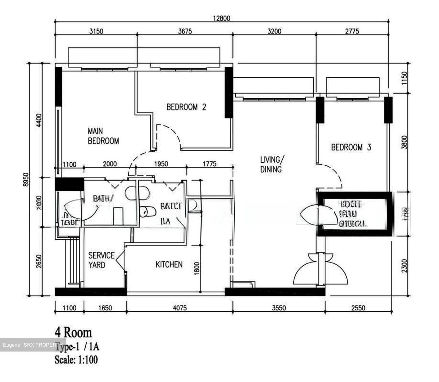 Blk 415A Waterfront I @ Northshore (Punggol), HDB 4 Rooms #615246331